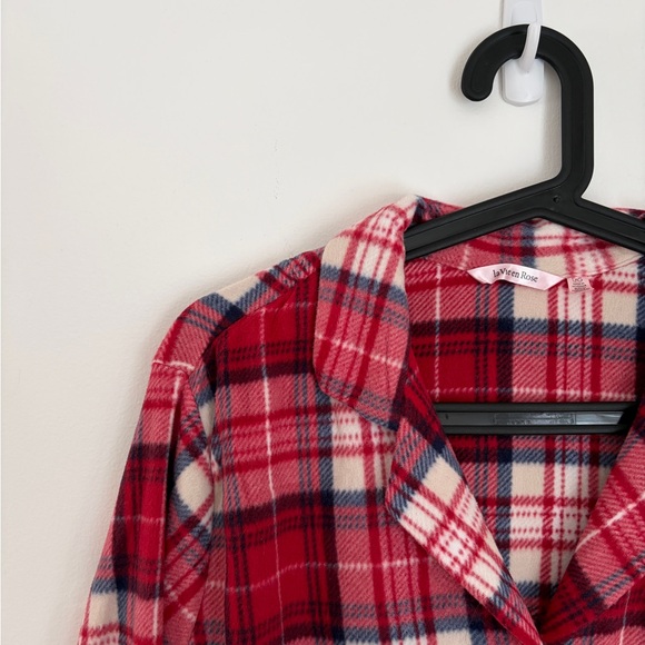 La Vie en Rose // flannel pajama set - Picture 2 of 4